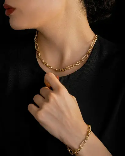 Conjunto - colar e pulseira